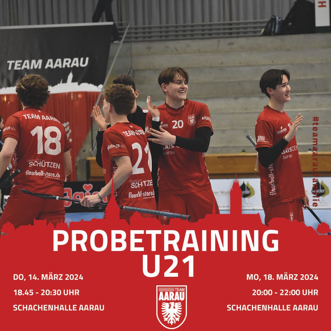 Junioren U21 | Probetrainings Saison 2024/25